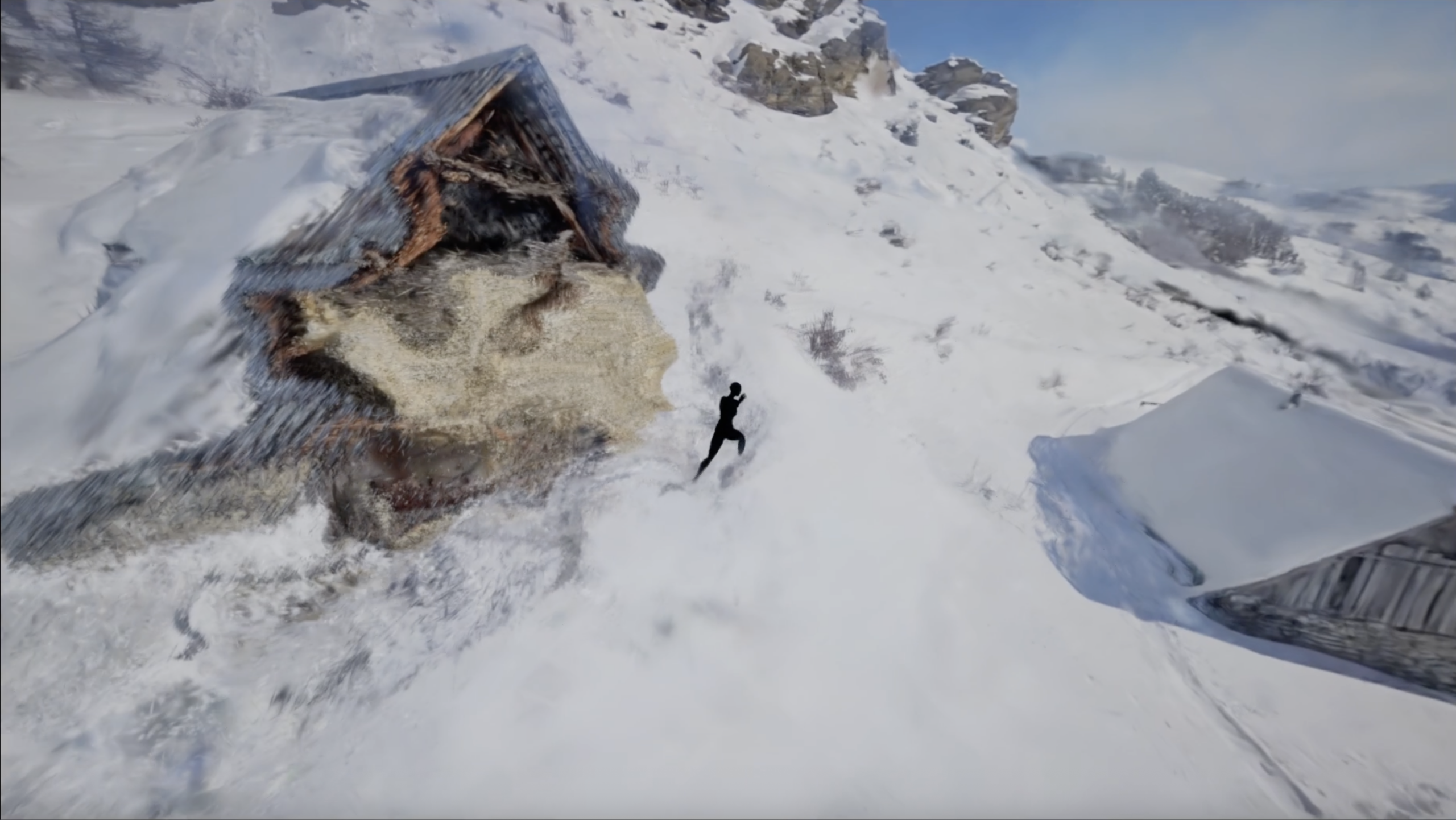 French Alps — Avatar gameplay & Single-Path Scene Reconstruction